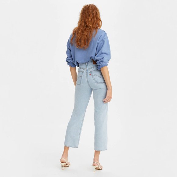 Levi's Denim - Levis Ribcage Straight Buttonfly Premium Jeans